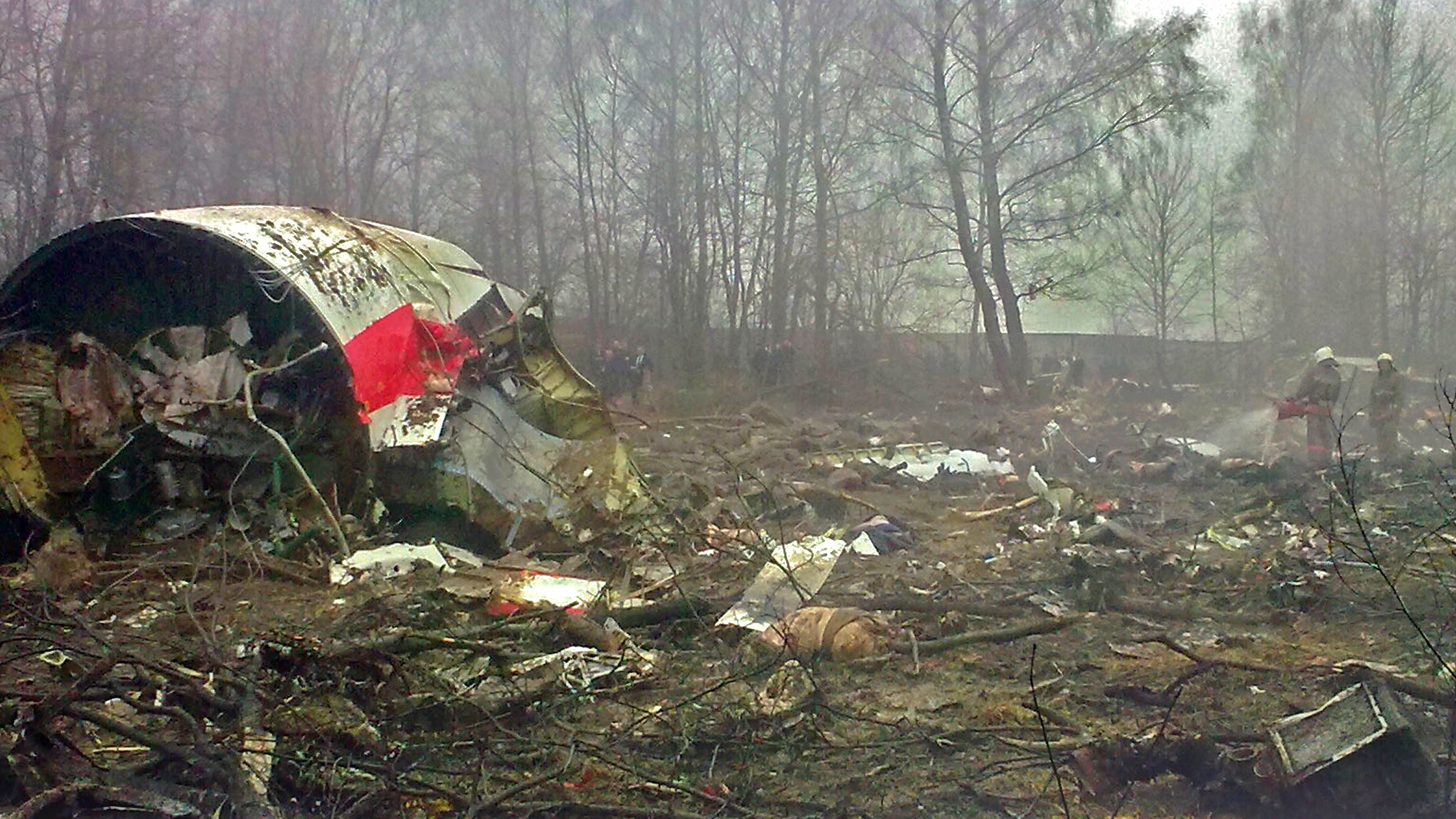 СКР опроверг выводы комиссии из Польши о следах взрыва на самолете Качиньского