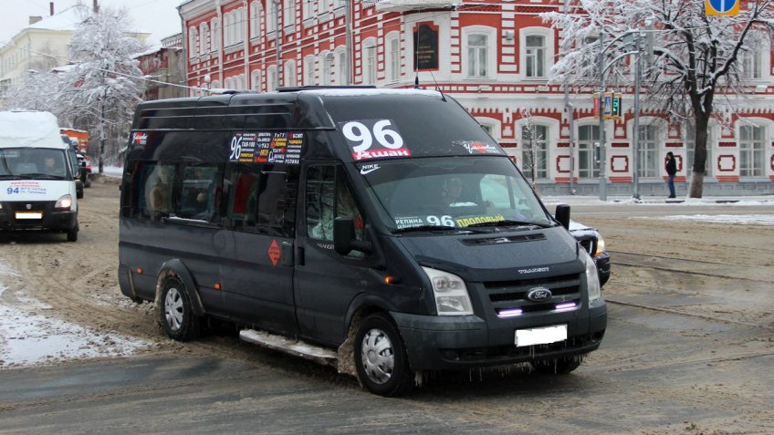 Маршрут маршрутки №65 в Ульяновске