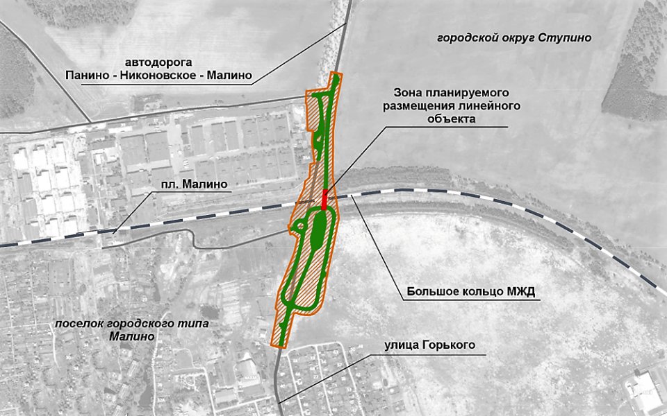 Путепровод быково схема