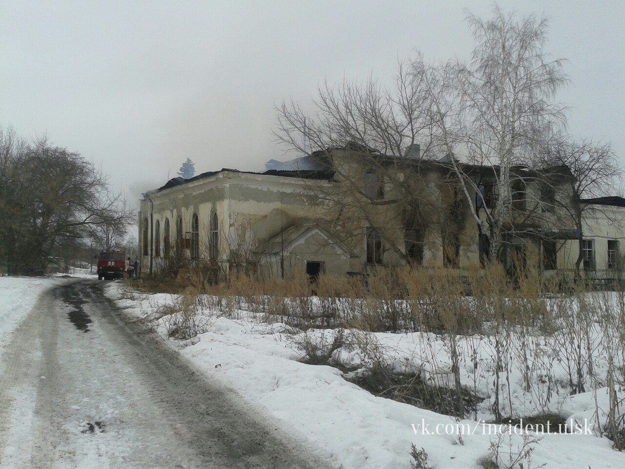 В Ульяновской области полностью сгорел дом помещика Дубровина. Фото |  Главные новости Ульяновска