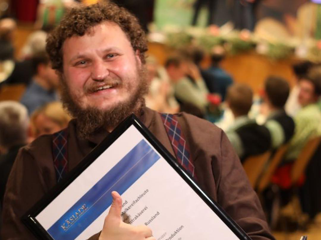Истринский сыровар Олег Сирота получил две медали в Австрии