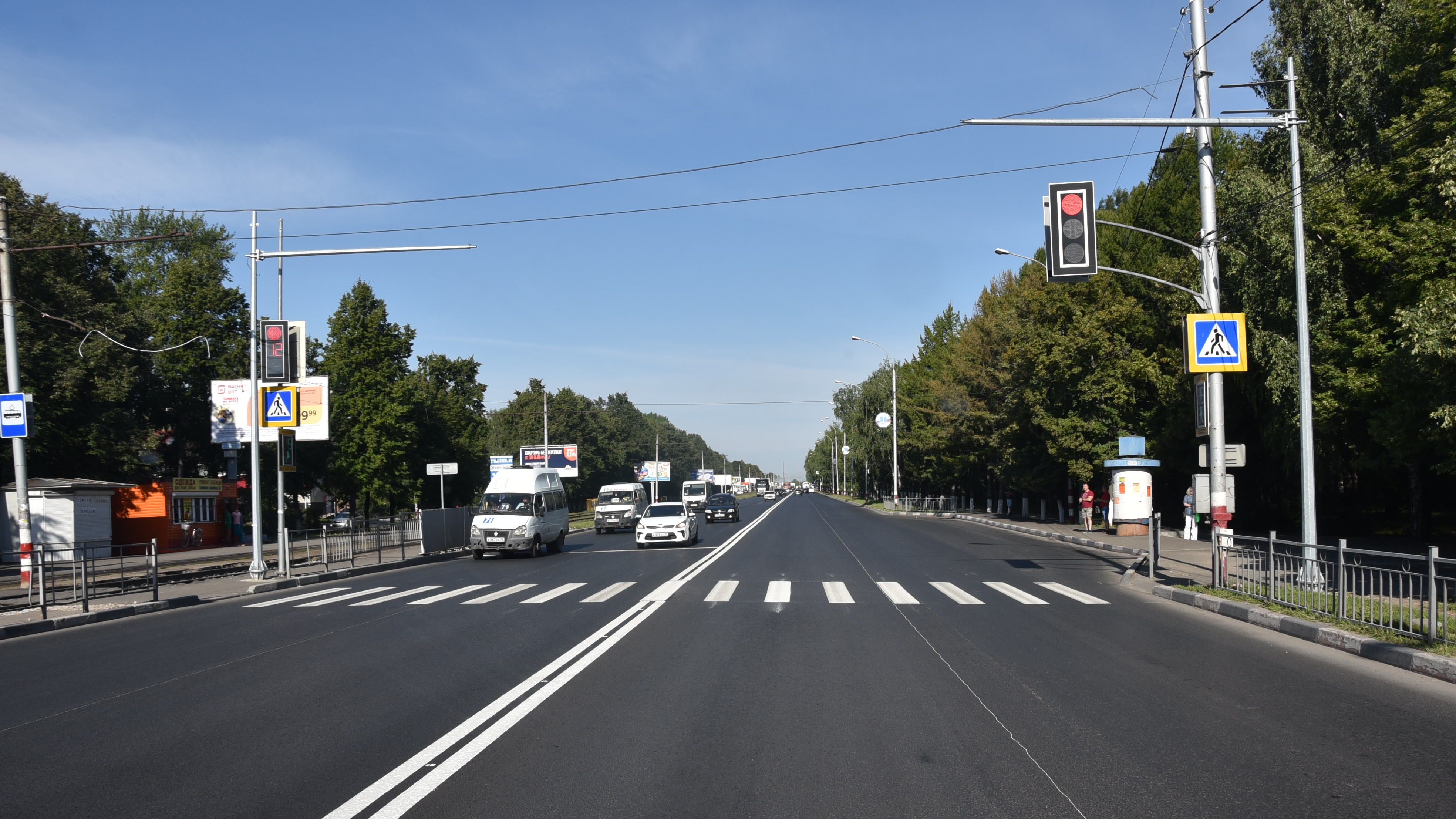 В рамках проекта «Безопасные и качественные автомобильные дороги» в Ульяновске отремонтировали 8участков дорог