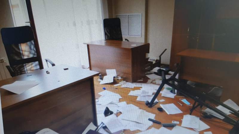 Ульяновец «по-пьяни» разгромил офис в центральной части города
