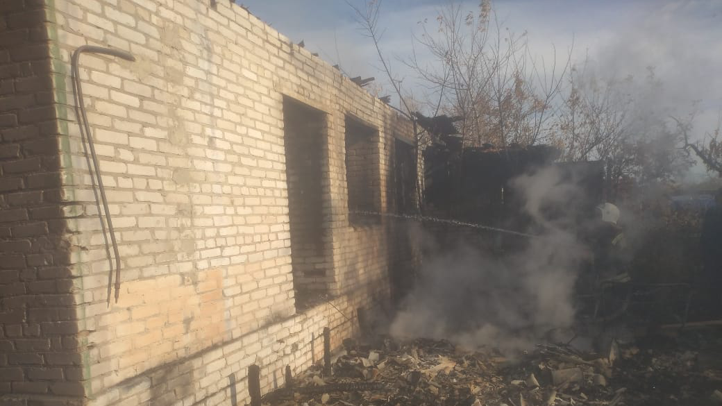 Житель Ульяновского села спас соседа из горящего дома