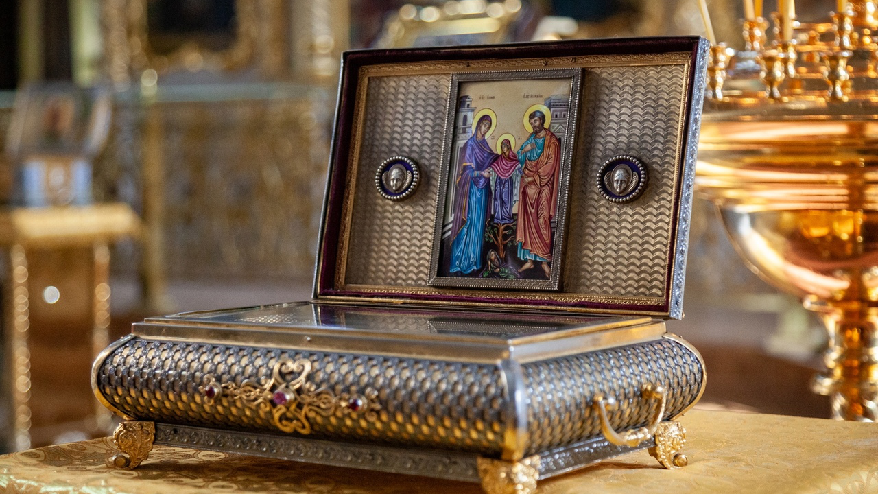 В Ульяновск привезли ковчег с частью Пояса Пресвятой Богородицы 