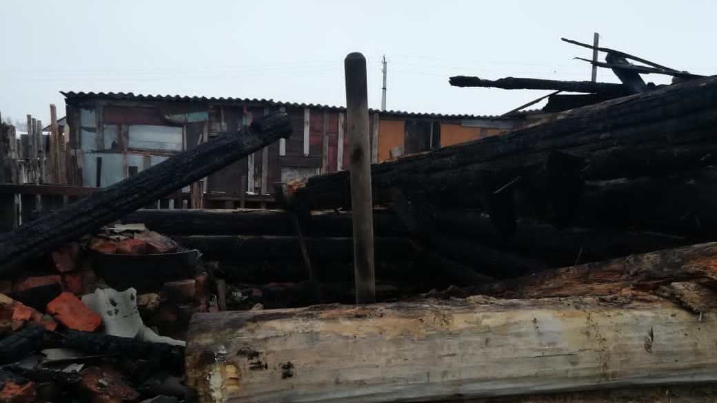 В Ульяновской области сотрудникам МЧС удалось спасти от огня жилой дом и надворные постройки 