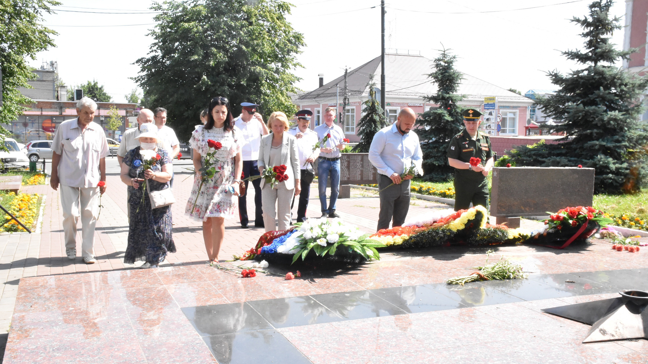 В День памяти и скорби в Бронницах почтили память героев Великой отечественной войны