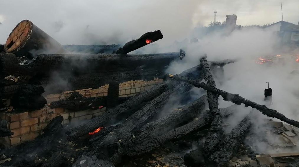 Из-за непотушенной сигареты в Сурском районе в собственном доме сгорел мужчина