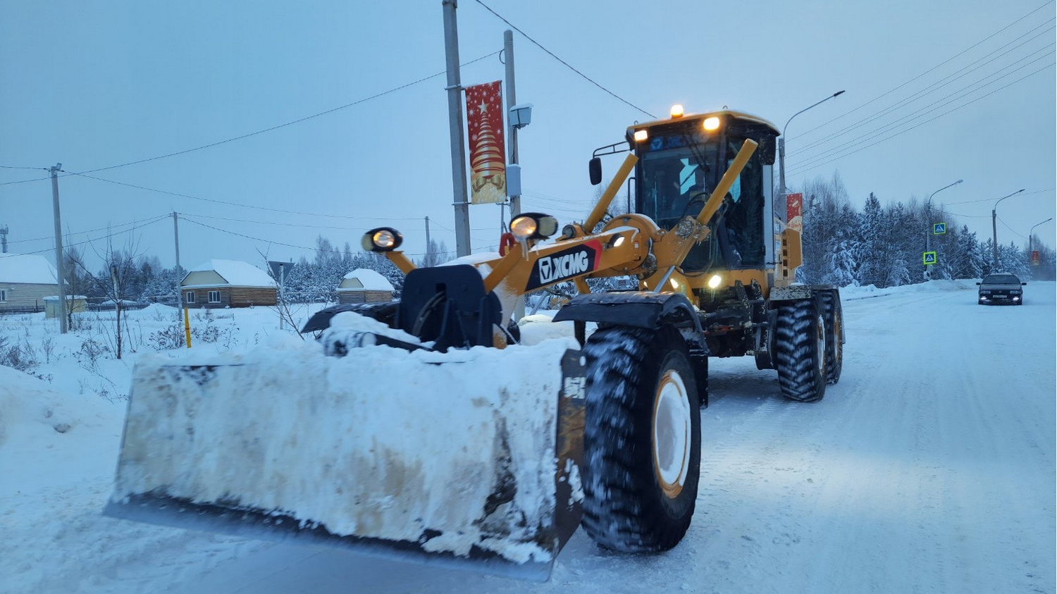 Ночью 18 января в Ульяновске вывезли 345 грузовиков снега