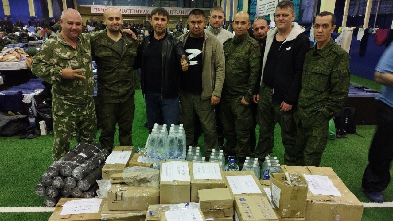 Мобилизованным ульяновцам доставили гуманитарный груз