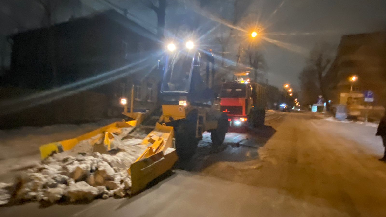 С улиц Ульяновска вывезли более 700 самосвалов снега