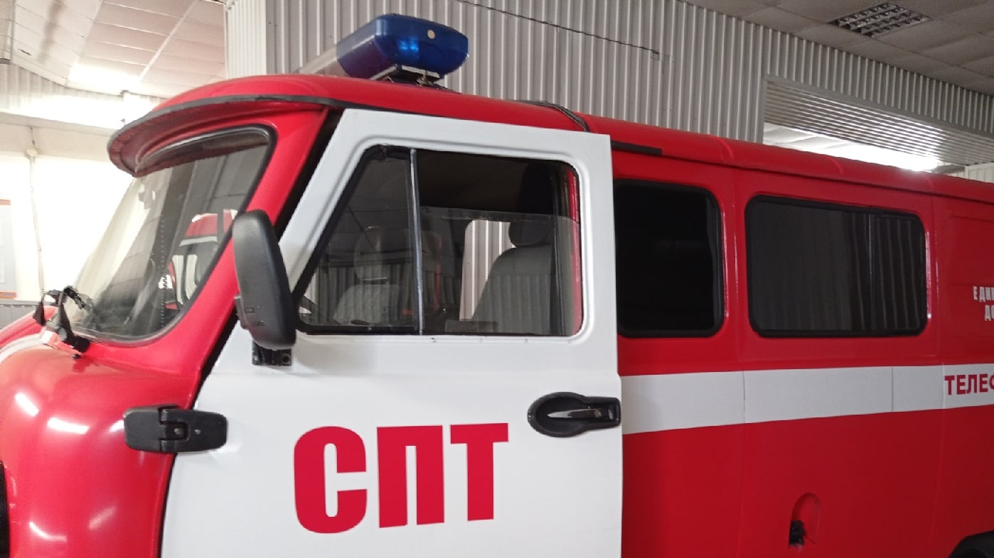 На пожаре в Инзенском районе пострадал мужчина: его увезли в больницу