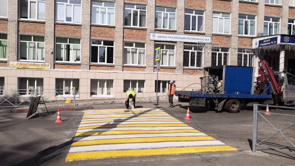 Школьные маршруты в Ульяновске приведут в порядок за июль 2023
