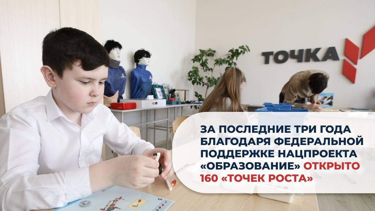 В 2024 году в сельских школах Ульяновской области откроют 14 новых «Точек роста»