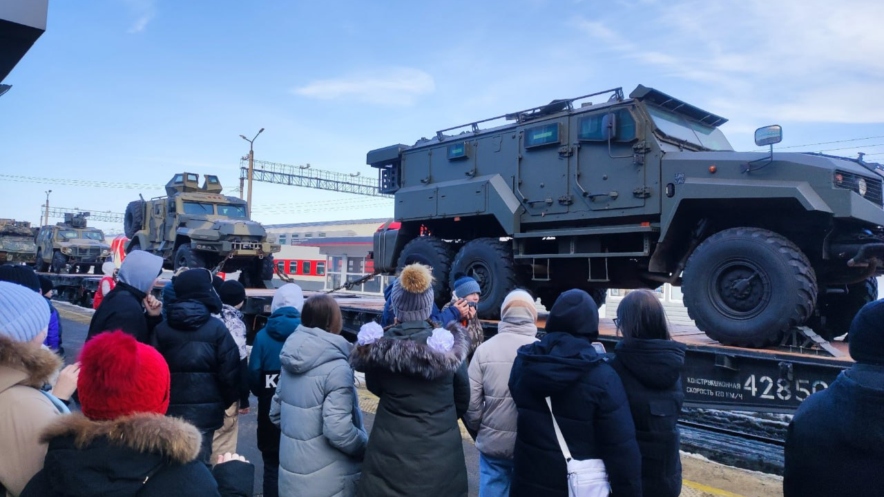 В Ульяновске экспозицию уникального поезда Минобороны РФ «Сила в правде» посетили более 10,5 тысячи человек