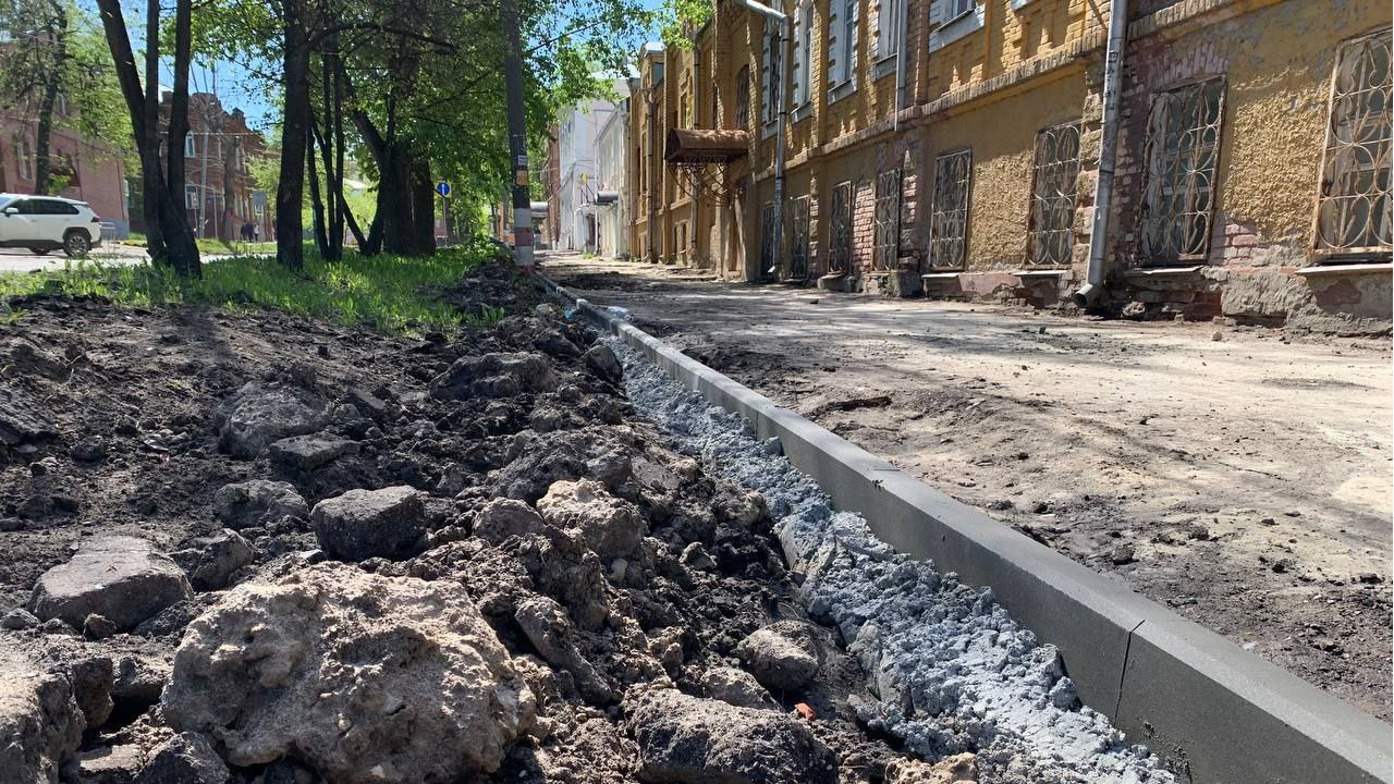 В Ульяновске начали ремонтировать переулок Комсомольский