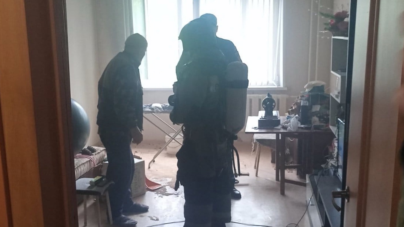 Пожар в Заволжском районе Ульяновска: загорелся утюг