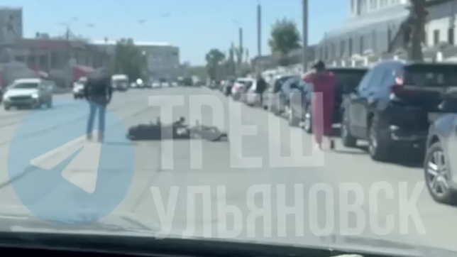 Соцсети: на улице Марата в Ульяновске 25 мая насмерть разбился мотоциклист