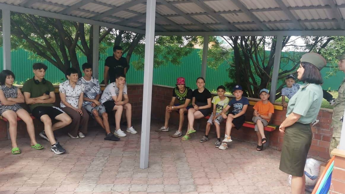 В Ульяновской области сотрудники Росгвардии навестили воспитанников детского дома