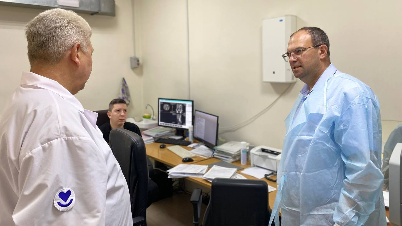 В Барышской районной больнице установили новое оборудование и обновили поликлинику