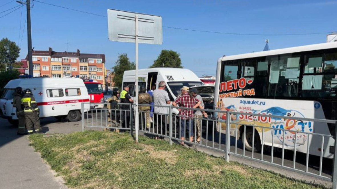 На Севере Ульяновска две маршрутки попали в ДТП: пострадали люди 
