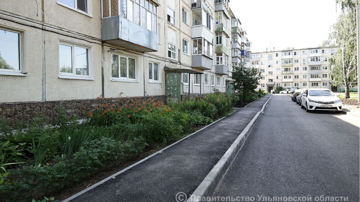 Четыре ульяновских двора обустроили по нацпроекту «Жильё и городская среда»