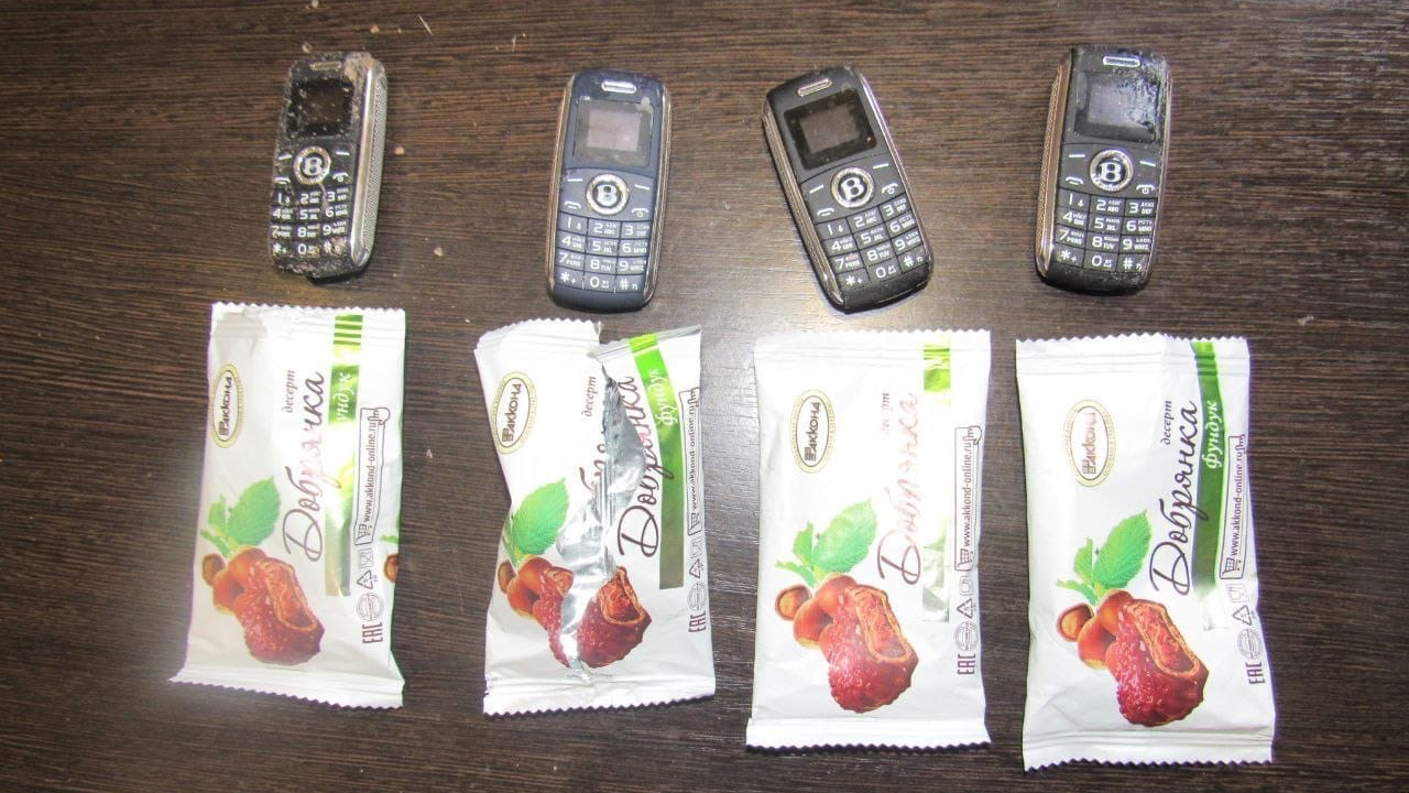 Ульяновец попытался передать в колонию 4 телефона и 4 сим-карты