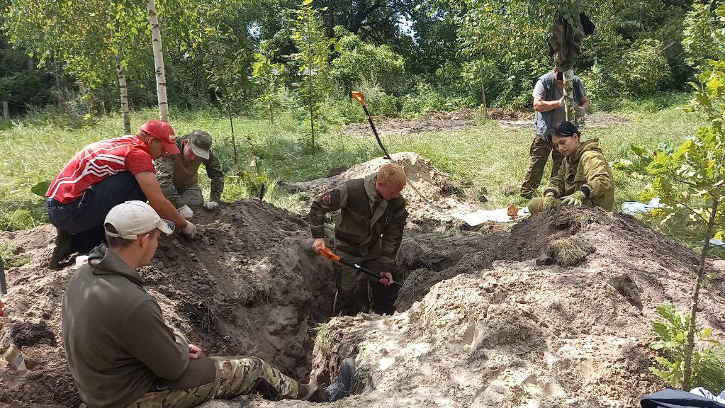 Ульяновские поисковики обнаружили останки 38 воинов Красной Армии во время раскопок в Республике Беларусь
