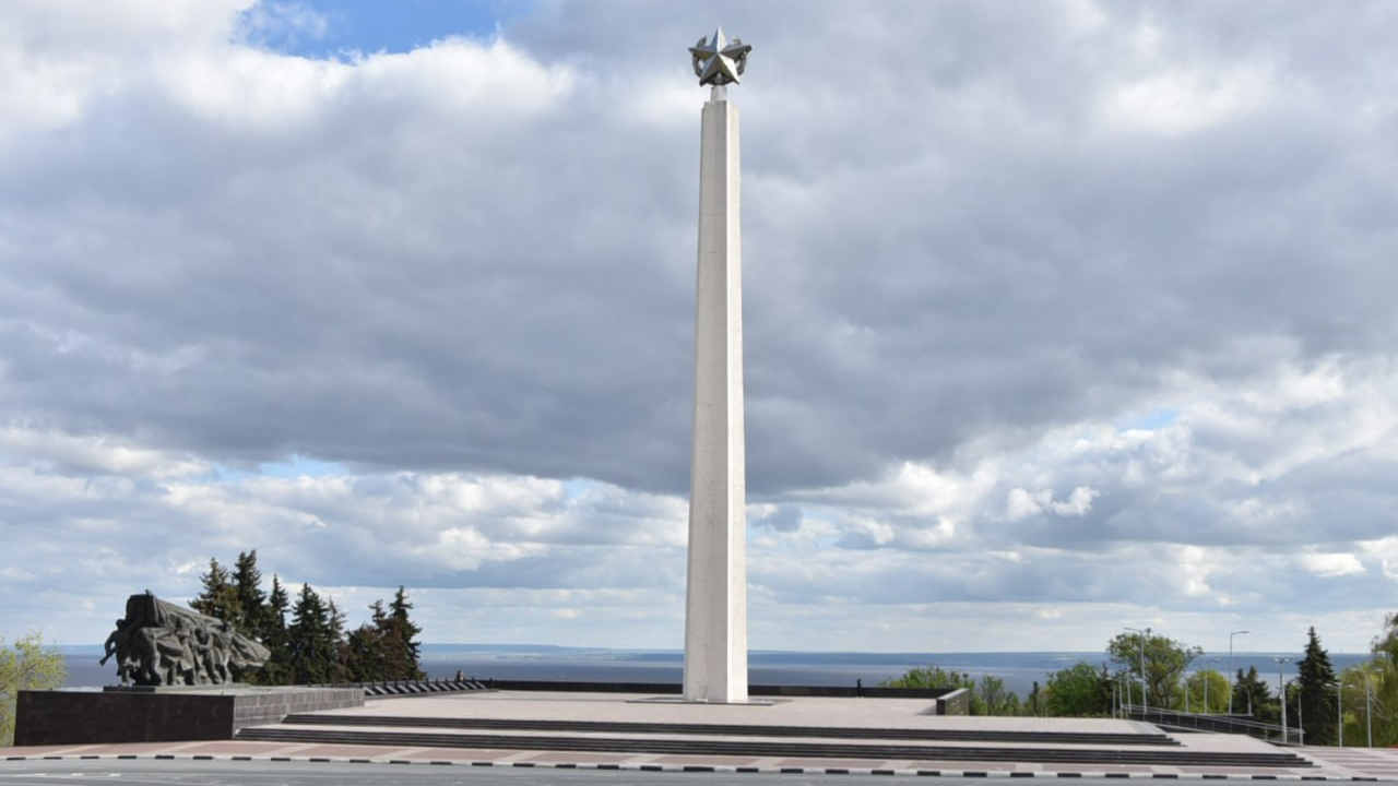 Мемориальный комплекс у Обелиска Славы в Ульяновске отремонтируют за 11 млн рублей